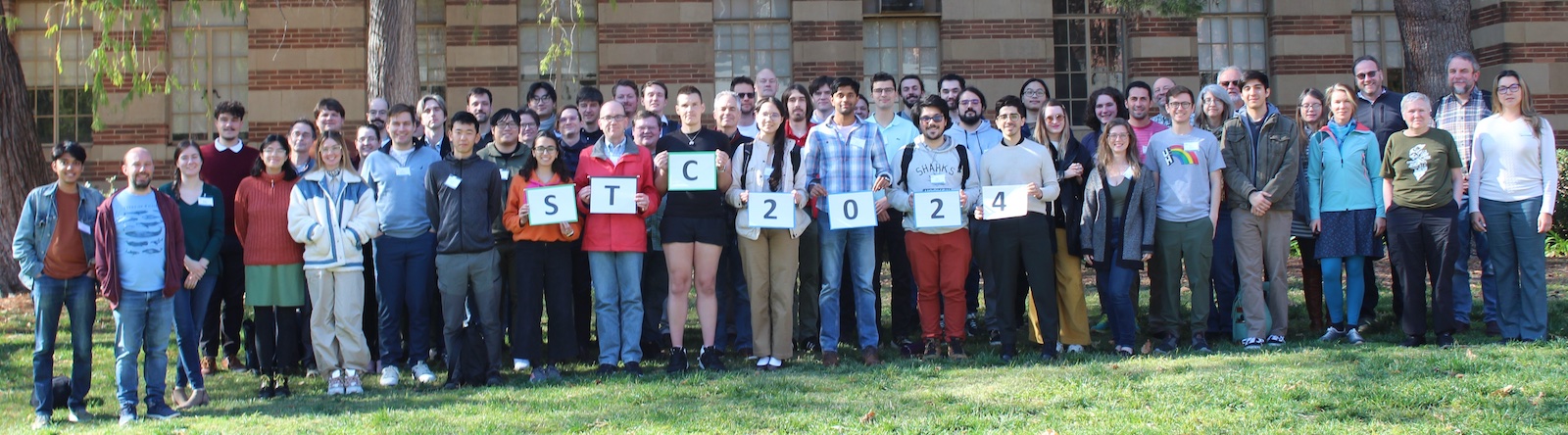 Group photo from the 2024 IPAM workshop on Symmetric Tensor Categories and Representation Theory